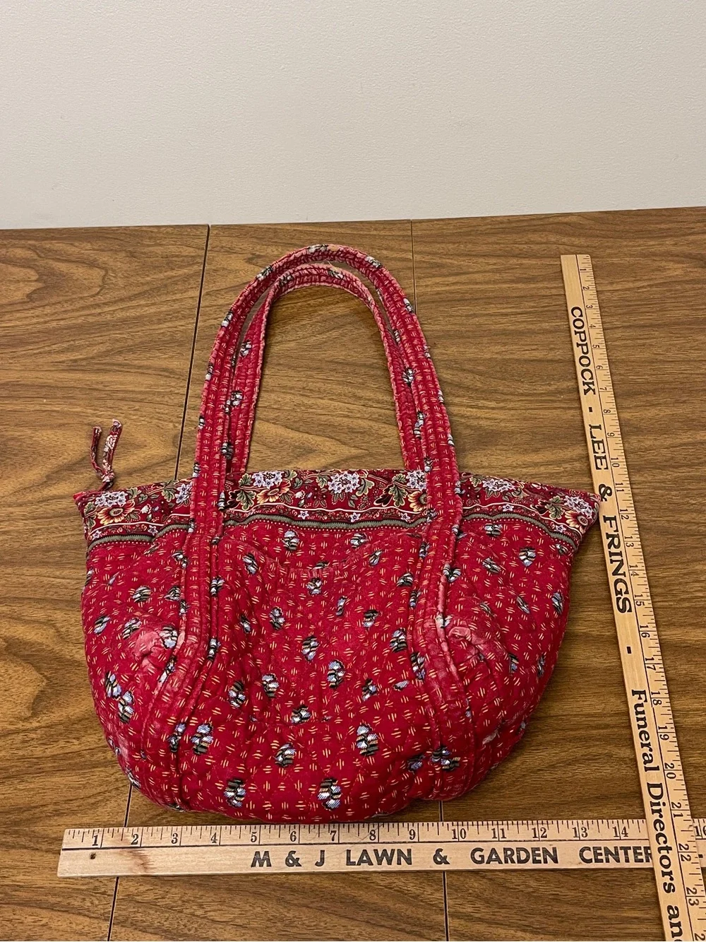 Quilted Purse with Matching Coin Purse Set